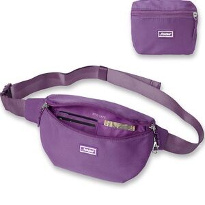 The Foldie Foldable Crossbody Bag Purple